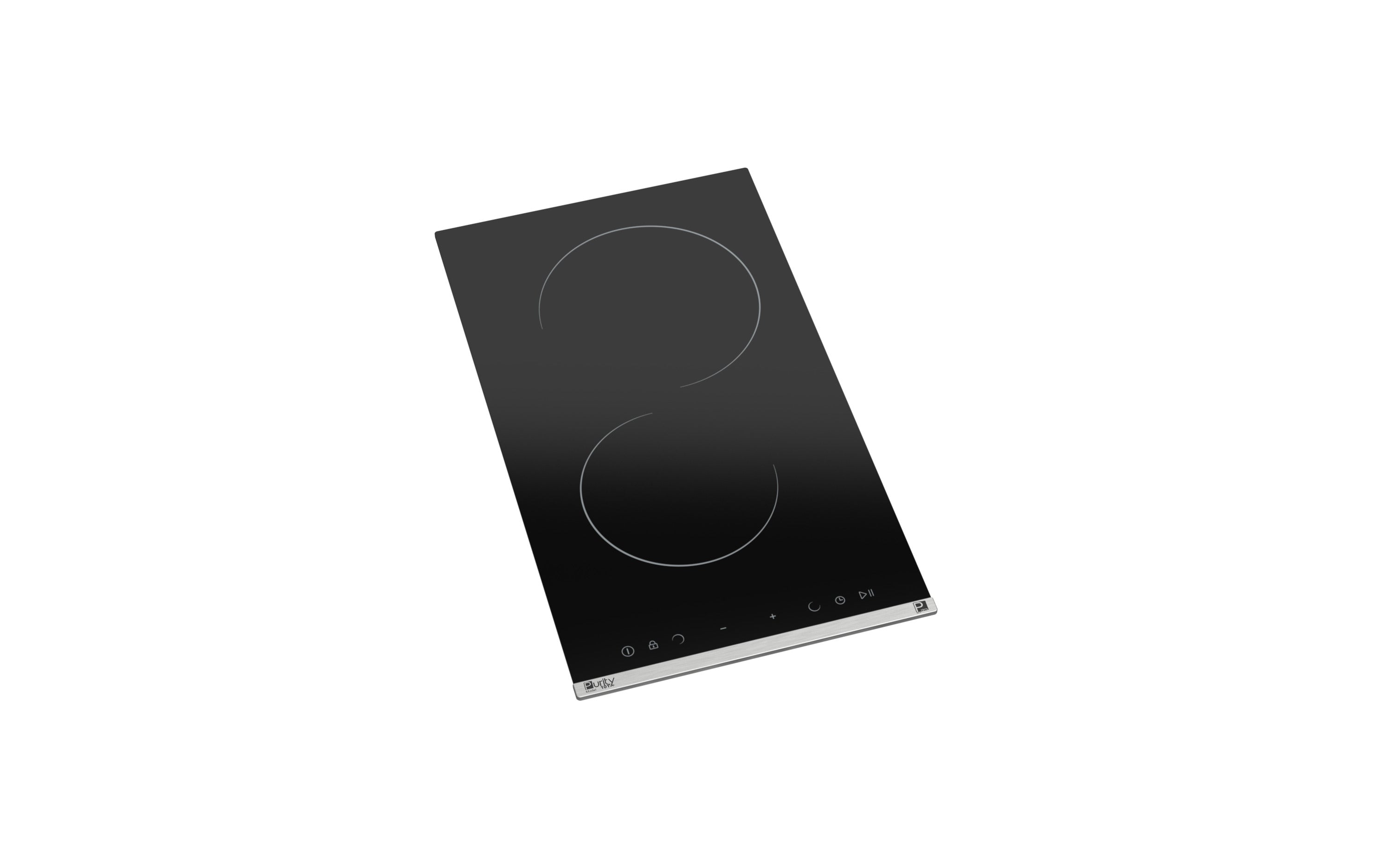 Purity Ceramic Electric Built In Hob - Black - 2 Burnenrs - 30 cm - Purity - HPREE V3050