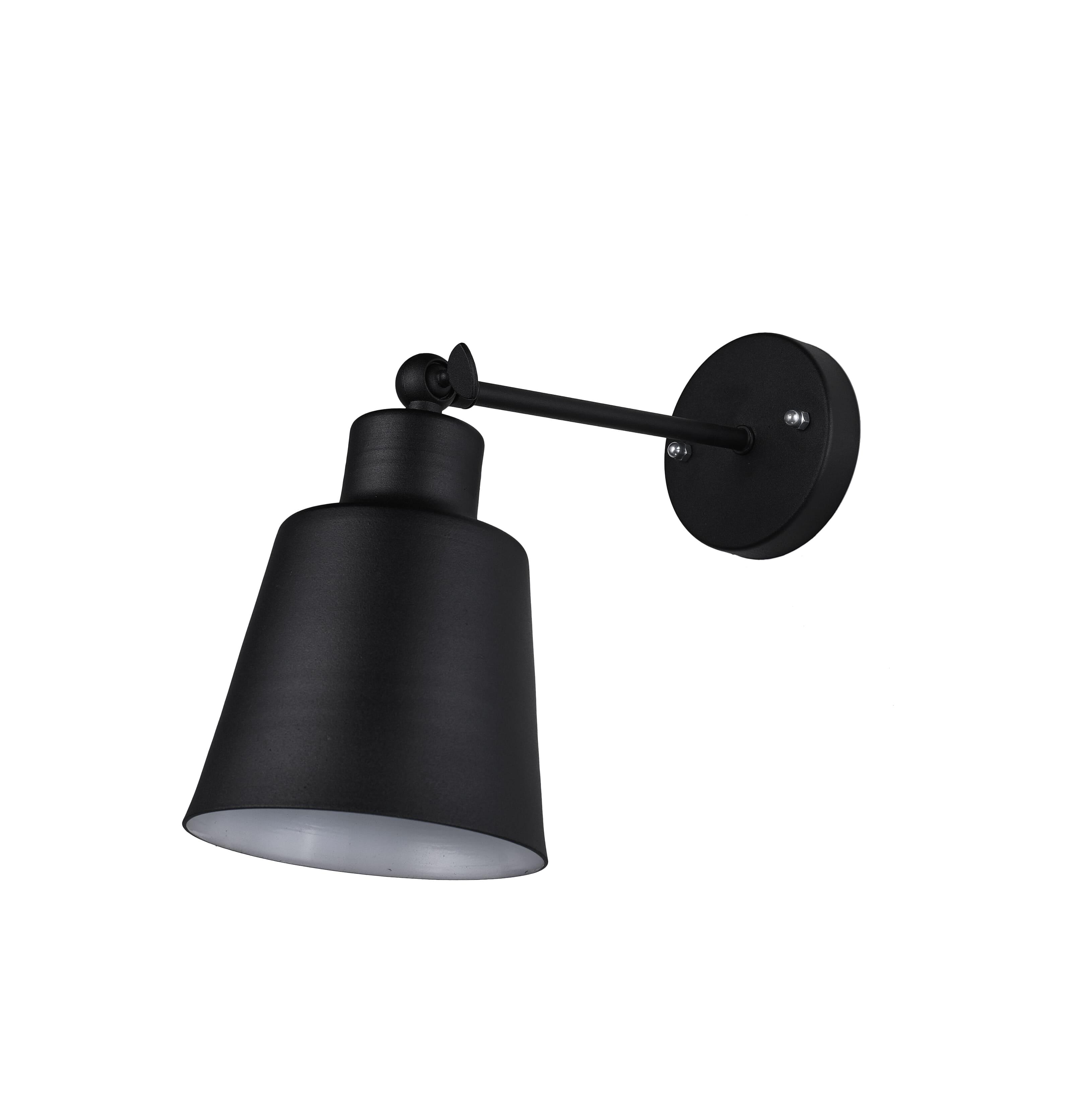مصباح حائط الروضة معدن أسود - 24×30 سم - 1 لمبة - RL-CU-022