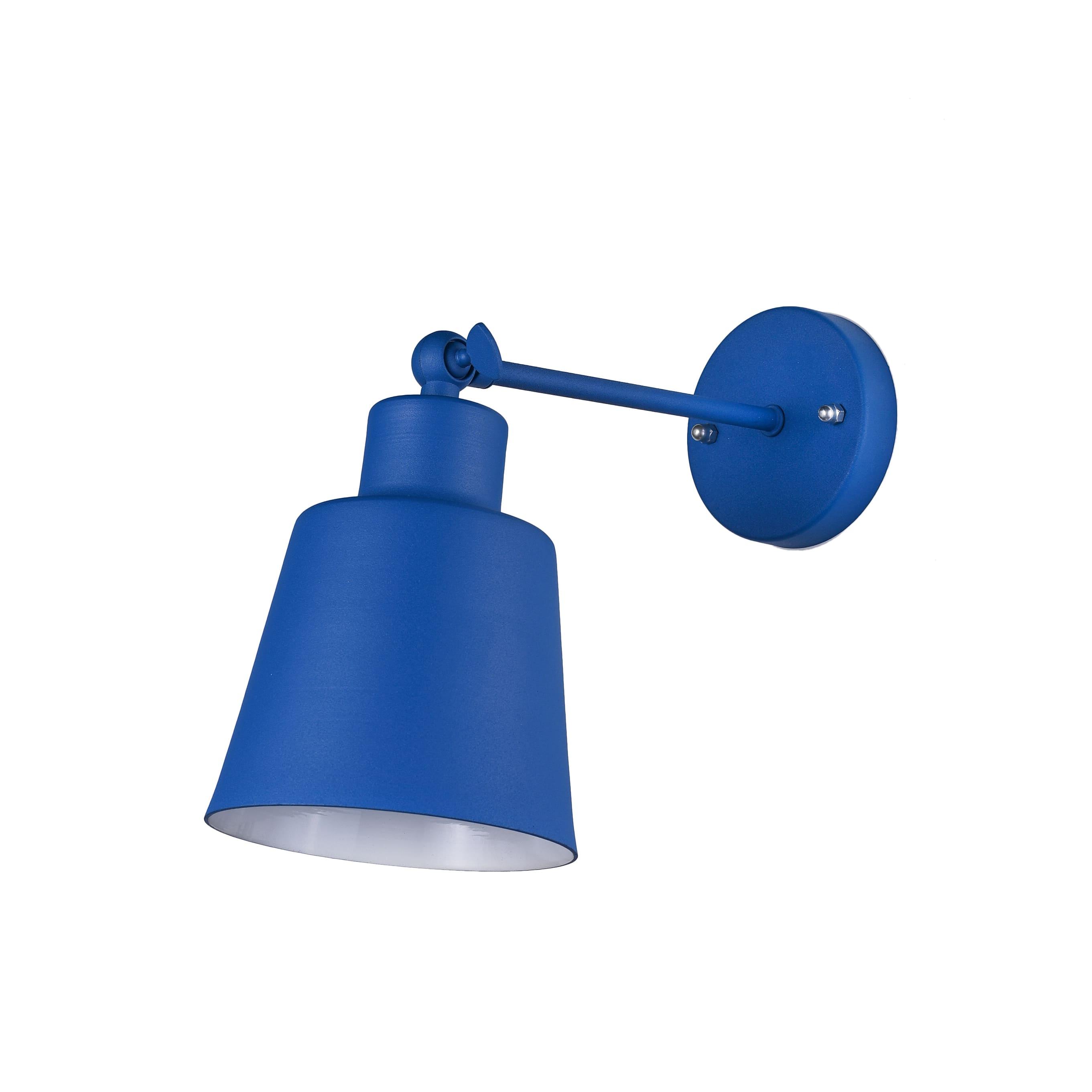 مصباح حائط الروضة معدن أزرق - 24×30 سم - 1 لمبة - RL-CU-024
