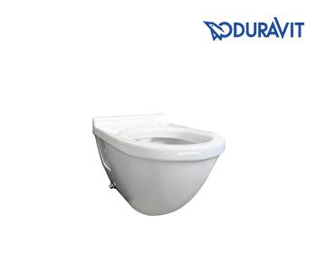 Starck 3 Wall-mounted Toilet With Shower & Valve - White - Duravir - 02200490078