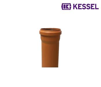 Kessel - PP Drainage Underground Pipe (Orange) With Socket - 4 Inch - 332020017