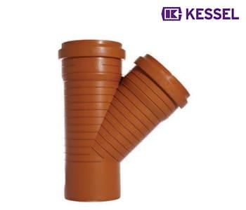 Kessel - Under Ground Tee 45º - 6/7.25 Inch (160/200 mm) - 352040017
