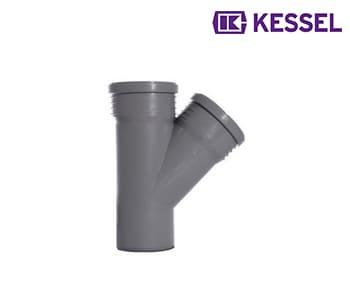 Kessel - PP Drainage Tee 45º - 1 Inch - (32 mm) - 352040015