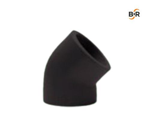 BR-Elbow 45° In Black 25mm - 355010002