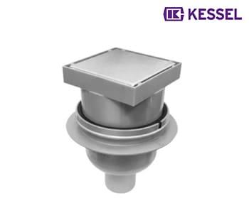 Kessel - Point Drain 100x100 mmWith Vertical Outlet 50 mm - 375020037