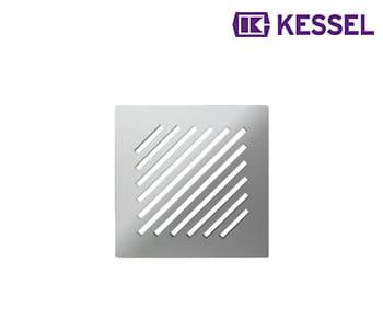 Kessel - Sticks Drain Covers Stainless Steel Upper Section 10x10 cm - 375020040