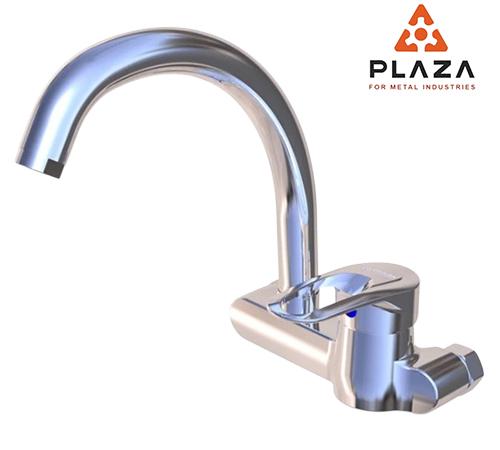 Plaza Solitaire - Wall Mounted Mixer - Chrome - 60103012