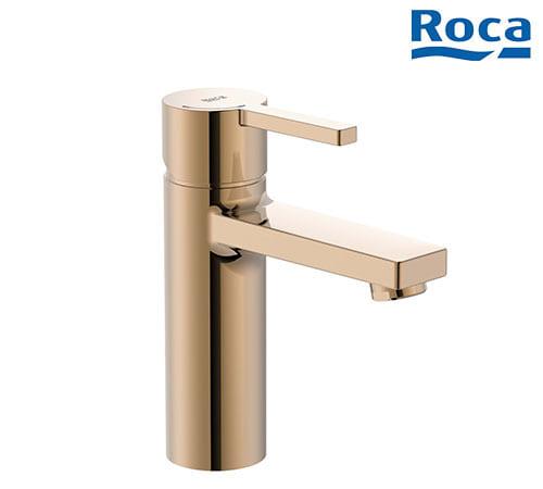 Roca Naia - High Spout Washbasin Mixer - Rose Gold - A5A3A96RG0
