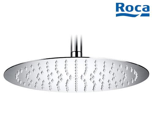 Roca Rain Dream - Extraslim Round Metallic Shower Head For Ceiling Or Wall Installation 30*30cm - Chrome - A5B2550C00