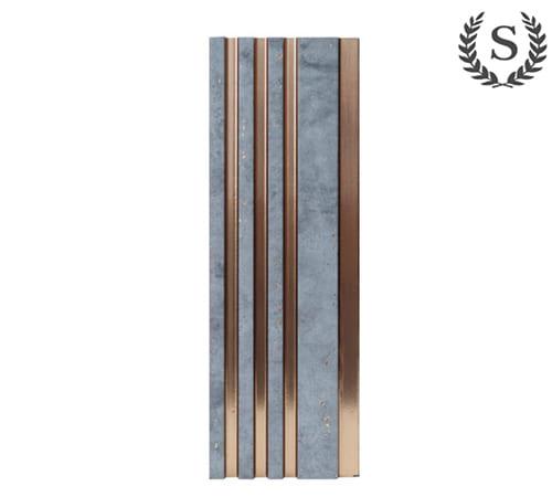 Chinese PS Wall Cladding - Thickness*Width 12*120mm Length 2.9m - El Salam Decoration - Model AM1212-3