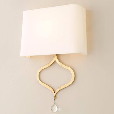 De Landa Gold & White Wall Lamp - 40*12*20*40 Cm - DL-P014