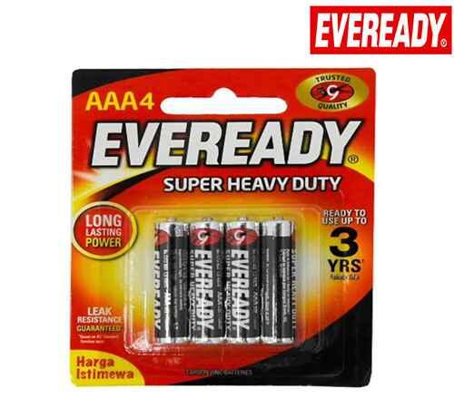AAA4 Batteries Card - AAA1212BP4 - EB11020303001 - Eveready