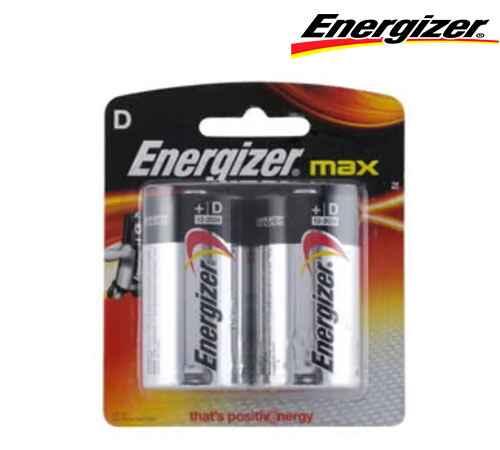 D2 Alkaline Batteries Card E95 - Energizer - EB11090204001