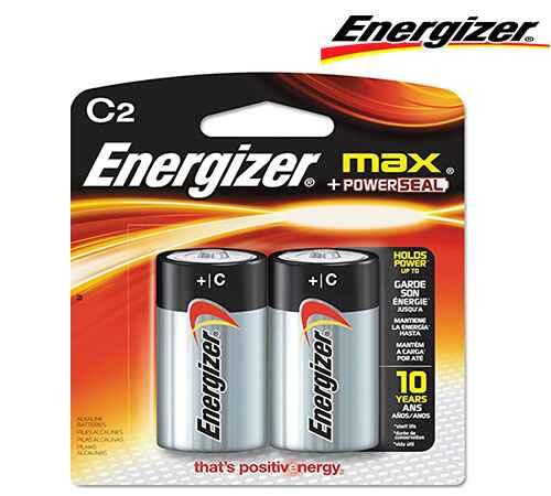 C2 Alkaline Batteries Card E93 - Energizer - EB11100204001