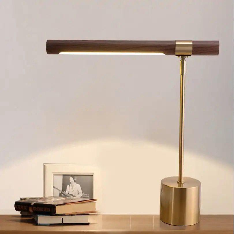 Modern Wooden Table Lamp With 3 Lighting Patterns 33 cm - Final Shot - FSTL100