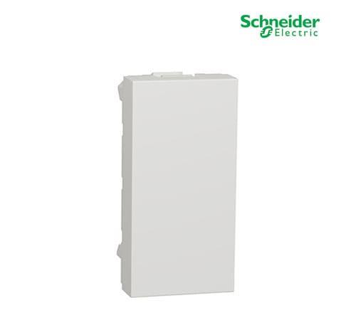 Unica - Blind Cover Plate For - 1 M - White-NU986518
