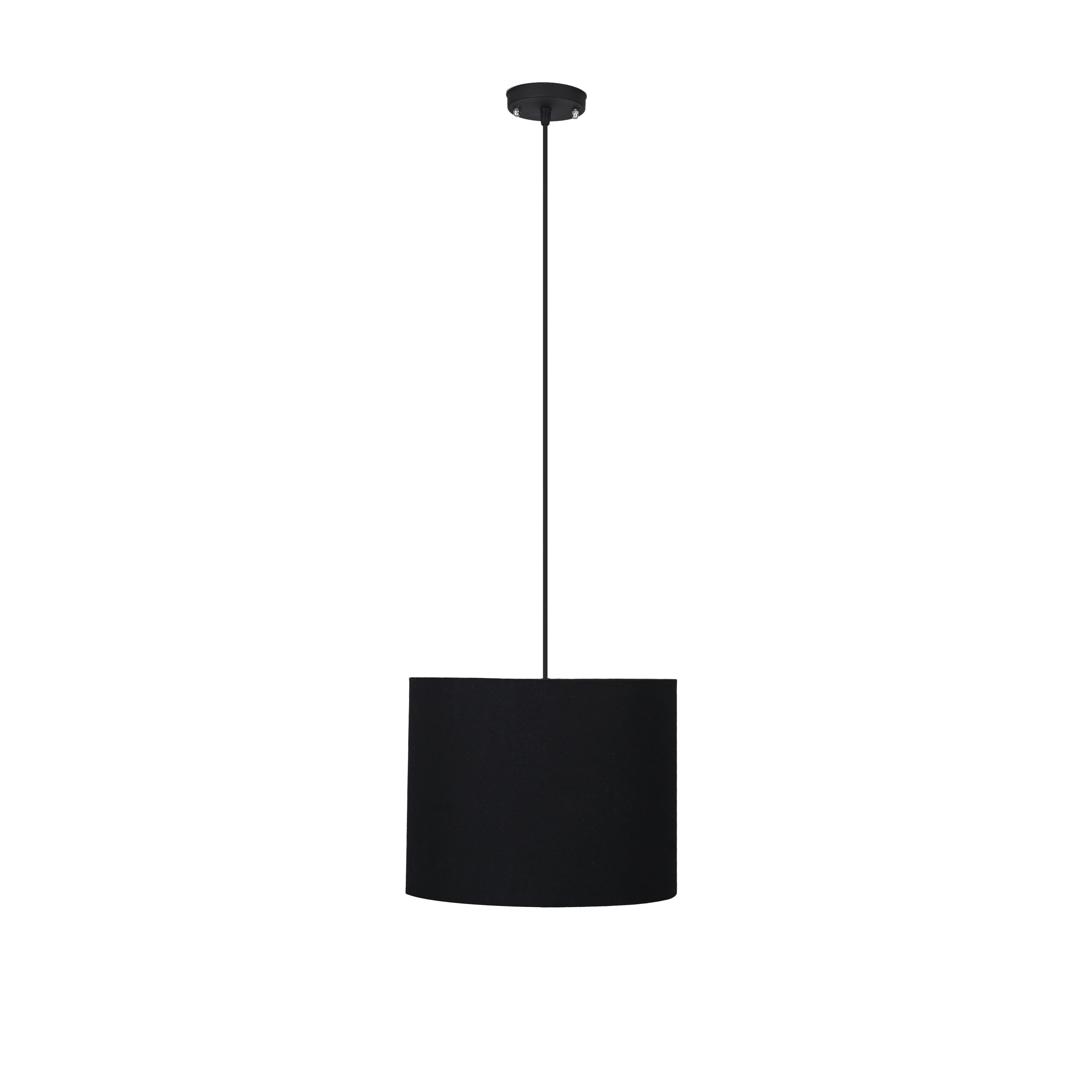 مصباح سقف الروضة قماش أسود - 70×30 سم - 1 لمبة - RL-SP-M-017