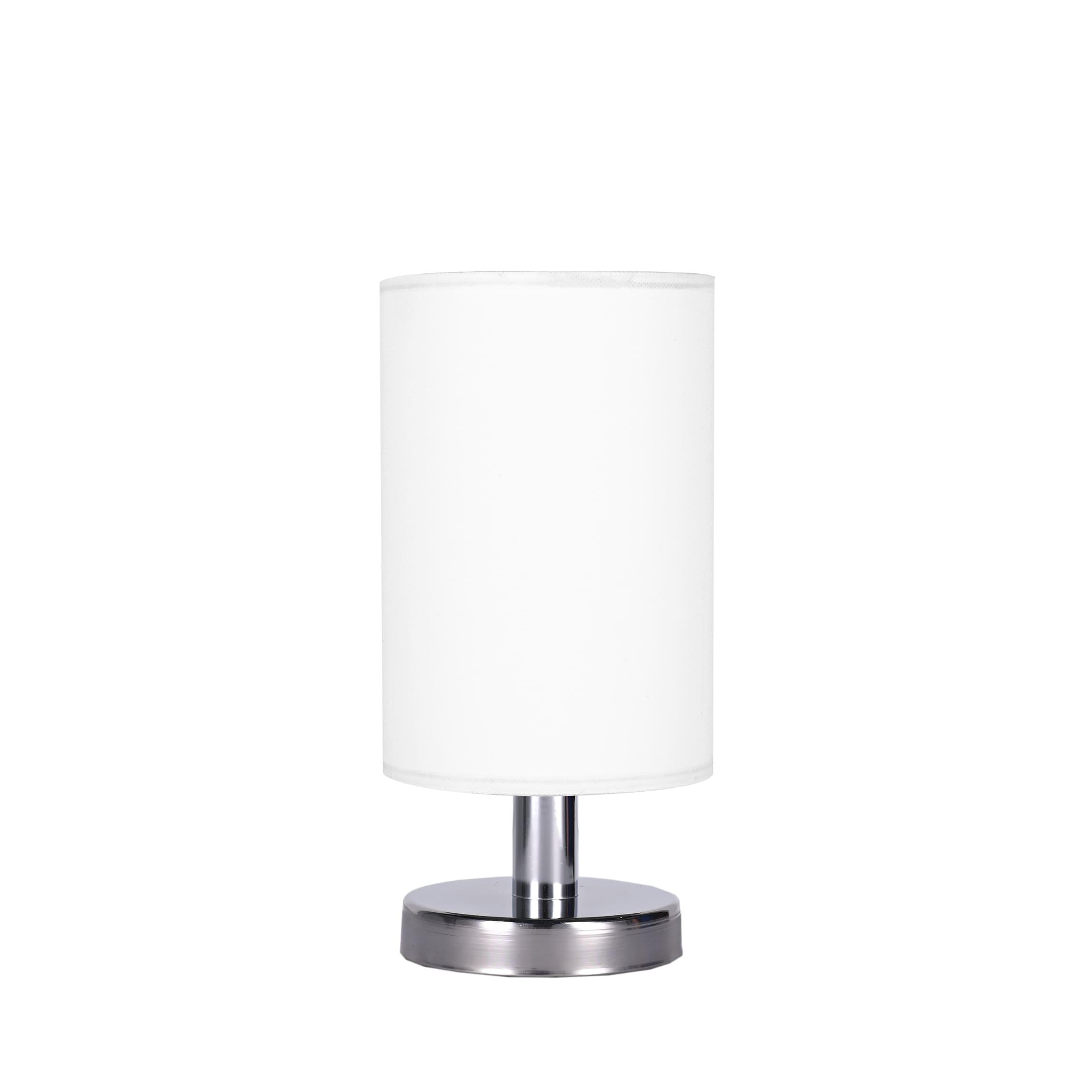 مصباح مكتب الروضة قماش أبيض - 30×13 سم - 1 لمبة - RL-TL-B-011