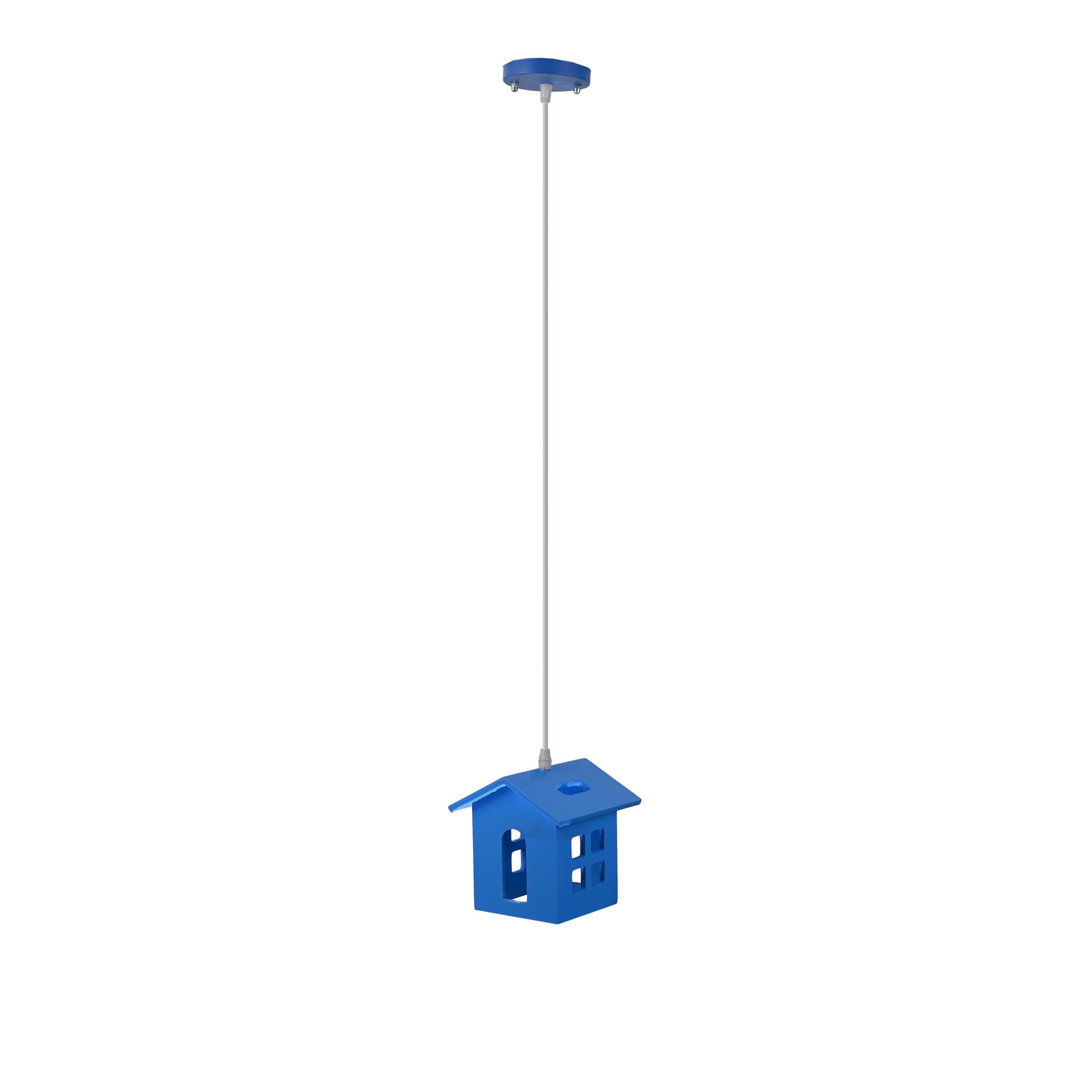 El Rawda Blue Modern Flush Light 70×70 cm - 1 Lamp - RL-WH-004