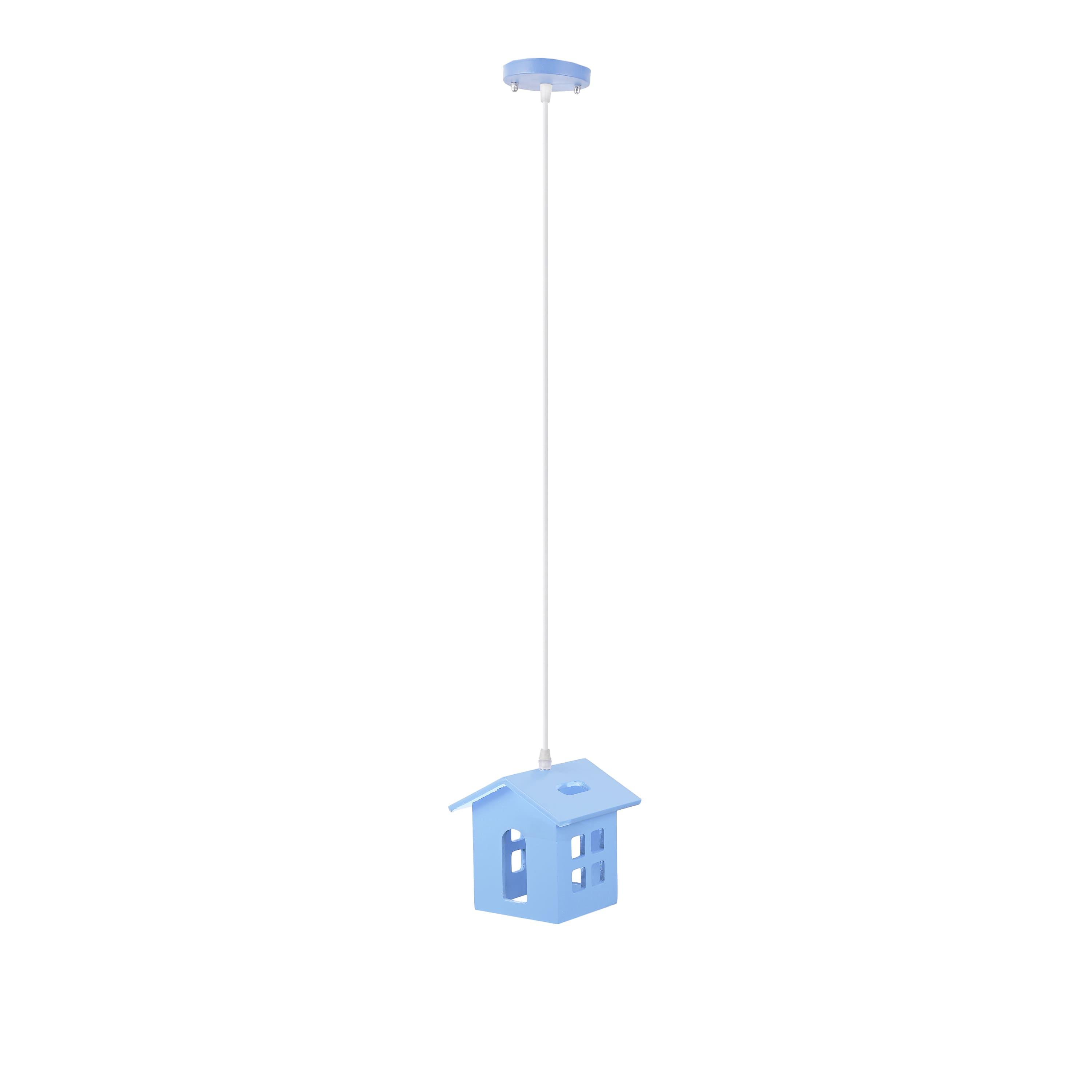 El Rawda Baby Blue Modern Flush Light 70×70 cm - 1 Lamp - RL-WH-005