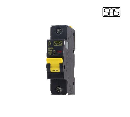 Minature Circuit Breaker 1P 10A - 6KA - SAS