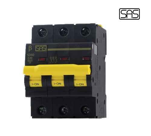 Minature Circuit Breaker 3P 32A - 6KA - SAS