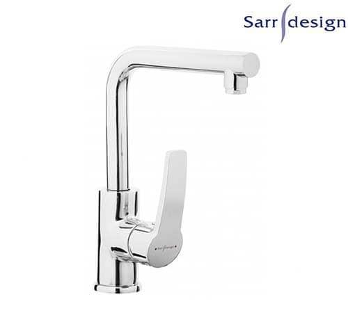 Amazon Single Lever Basin Mixer With Swivel Tube Spout & Push-up Waste Chrome - Sarrdesign - SD1125-D-CP