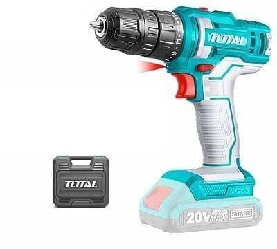 Total Battery Impact Drill With 2 Batteries 20V 1.5 Amp - TDLI20012