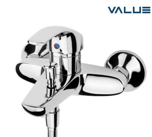 Napoli Bath & Shower Mixer - Chrome - Value - VT8021