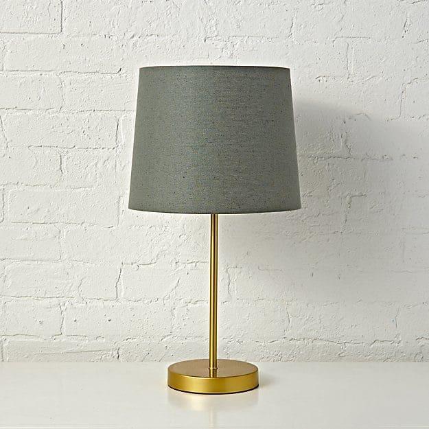 Y-Lights Table Lamp - Gold & Gray - Steel Supported Fabrics - 22*45 cm - YLK0002