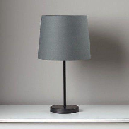 Y-Lights Table Lamp - Black & Gray - Steel Supported Fabrics - 25*50 cm - YLK0011