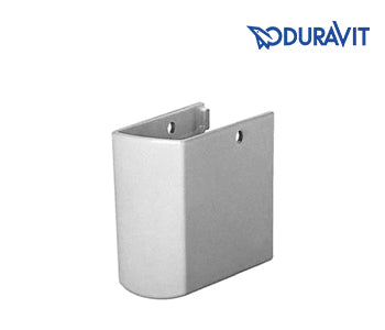Caro Wall Pedestal 50 Cm - White - Duravit - 0863220000