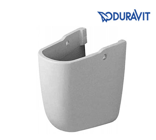 Comodo / Golf / DuraPlus Wall Pedestal - White - Duravit - 0863350000