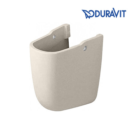 Comodo / Golf / DuraPlus Wall Pedestal - Bergamon - Duravit - 0863354700