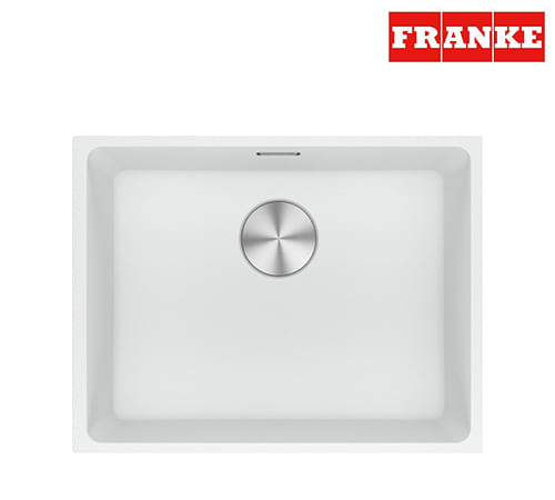 Franke Maris MRG 610-52 - Polar White Kitchen Sink 1 Bowl 56×44 cm - 114.0661.662