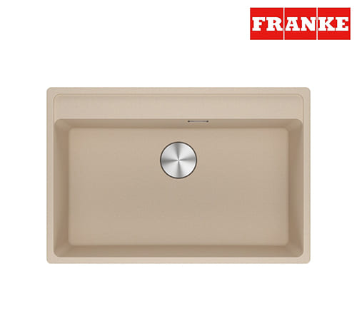Franke Maris MRG 610-72 TL - Beige Kitchen Sink 1 Bowl 76×51 cm - 114.0661.673
