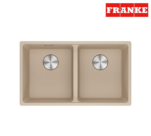Franke Maris MRG 620-35-35 - Beige Kitchen Sink 2 Bowl 76×44 cm - 114.0661.689