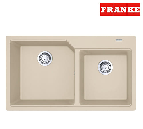 Franke Urban UBG 620-86 - Beige Kitchen Sink 2 Bowl 86×50 cm - 114.0686.770