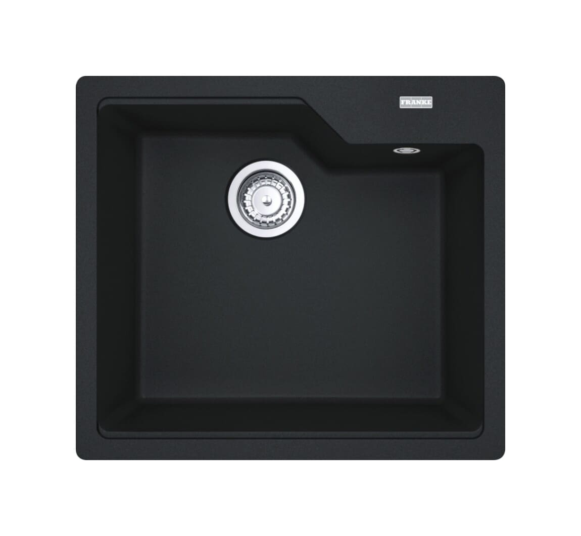 Franke Urban UBG 610-50 - Black Kitchen Sink 1 Bowl 56×50 cm - 114.0686.793