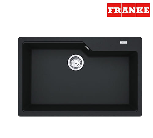 Franke Urban UBG 610-72 - Black Kitchen Sink 1 Bowl 78×50 cm - 114.0686.801