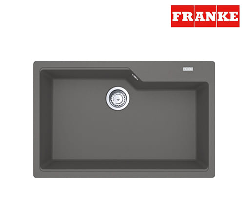 Franke Urban UBG 610-72 - Stone Grey Kitchen Sink 1 Bowl 78×50 cm - 114.0686.805