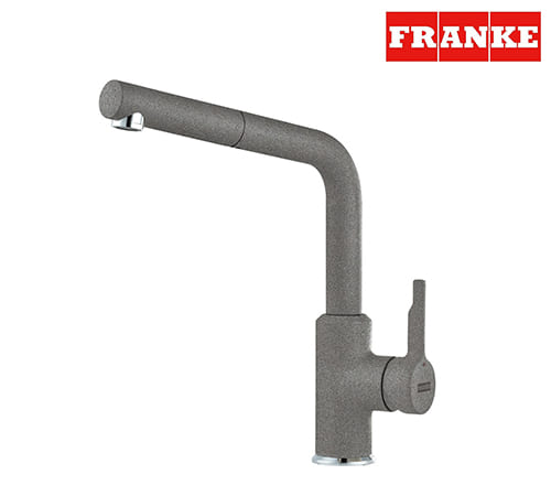 Franke Urban Doccia - L Side Kitchen Mixer - Stone Grey - 115.0595.089