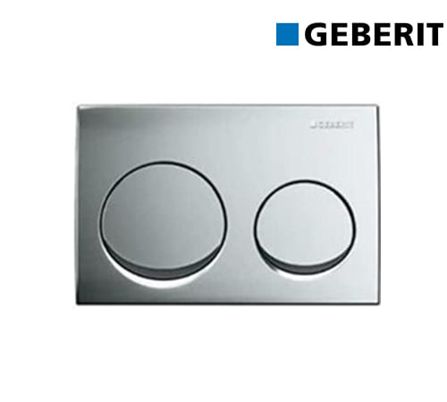 Geberit Alpha20 Round Actuator Plate For Dual Flush - 115040215