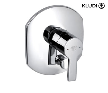Kludi Rak Passion Concealed Single Lever Bath And Shower Mixer - Chrome - 13075