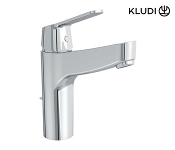 Kludi Rak Peak Single Lever Washbasin Mixer - Chrome - 18060