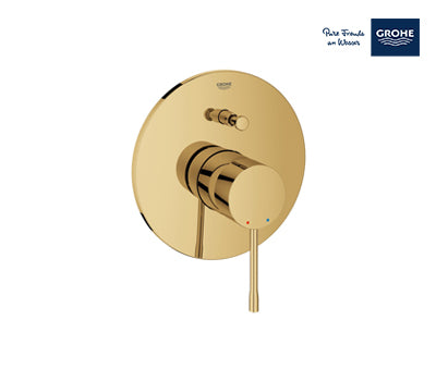 Grohe Essence Single-lever Bath & Shower Mixer - Gold - 19285GL1