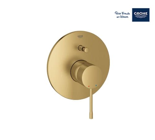 Grohe Essence Single-lever Shower Mixer Trim - Matte Gold - 19285GN