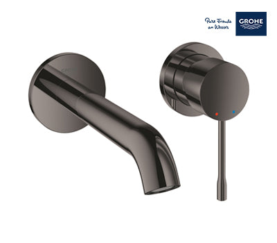 Grohe Essence Two-hole Basin Mixer M-size - Black - 19408A01