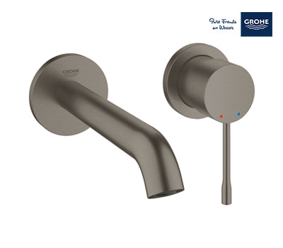Grohe Essence Two-hole Basin Mixer M-size - Matte Black - 19408AL1