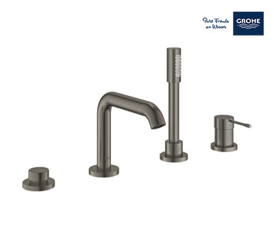 Grohe Essence 4-hole Shower Mixer - Matte Black - 19578AL1